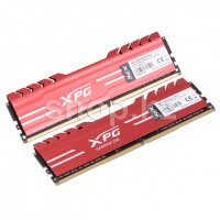 DDR-4 DIMM 16Gb/2666MHz PC21300 ADATA XPG Gammix D10, 2x8Gb Kit, Red, BOX