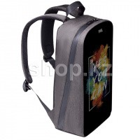 Рюкзак для ноутбука Pixel Plus с LED-дисплеем, 14", Silver