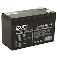 Аккумулятор для ИБП SVC AL7-12/L, 7Ah/12V