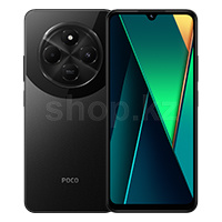 Смартфон POCO C75, 6 GB, 128 GB, Black (2410FPCC5G)