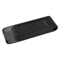 USB Флешка 128 GB Kingston DataTraveler 70, USB 3.2 (Type-C), Black