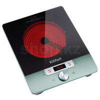 Электрическая плита Kitfort КТ-154, Black-Green