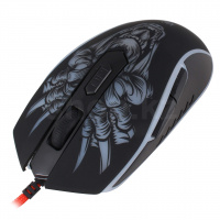 Defender Monstro GM-510L, Black, USB тінтуірі