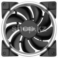 PCCooler Corona White LED, 12cm, Black корпусына арналған желдеткіш