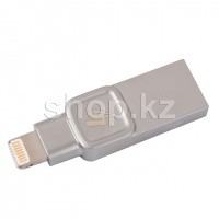 USB Флешка 128Gb Kingston DataTraveler Bolt Go Duo Edition  , USB 3.1 (Lightning), Silver