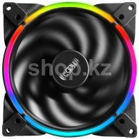 PCCooler Corona MAX FRGB, 14cm, Black корпусына арналған желдеткіш