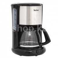 Кофеварка Tefal Confidence CM361838, Black-Steel