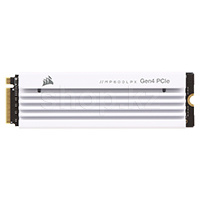 SSD накопитель 2 TB Corsair MP600 PRO LPX White, M2, PCIe 4.0