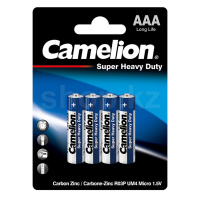 Camelion AAA Super Heavy Duty R03P-BP4B, 1.5V (4 дана) батареясы