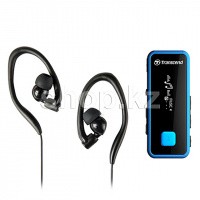Плеер Transcend MP350, 8Gb, Blue