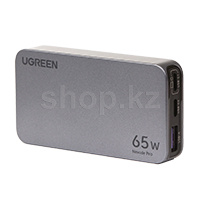 Зарядное устройство Ugreen X753 Nexode Pro Ultra-Slim, 65W, Gray
