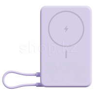 Power bank Xiaomi Magnetic WPB1007Z, 10000 mAh, Purple
