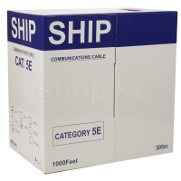 UTP 5e Cat 305m, 4-пары, D106-VS, SHIP кабелi