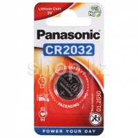 Panasonic CR2032EL, 3V 1 дана , батареясы