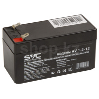 Аккумулятор для ИБП SVC AV1.2-12, 1.2Ah/12V