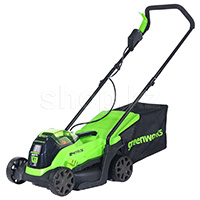 Газонокосилка аккумуляторная Greenworks GD24LM33K4