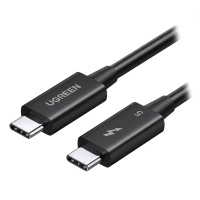 Кабель интерфейсный для USB Type-C Thunderbolt 5 Ugreen L703, 1m, Black