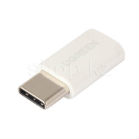 Ugreen 30154 USB Type-C - micro USB, White адаптері