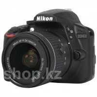 Фотоаппарат Nikon D3400 Kit, 18-55mm, Black