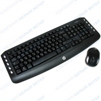 Клавиатура HP Wireless Classic Desktop, Black, USB + мышь