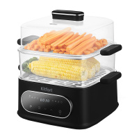 Пароварка Kitfort КТ-6468, Black