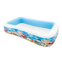 Бассейн надувной детский INTEX Sea Life Swim Center 58485NP