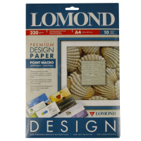 Бумага LOMOND A4, 230г/м2, 10 листов, глянцевая, односторонняя