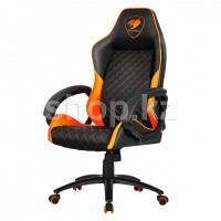 Кресло игровое компьютерное Cougar Fusion, Black-Orange