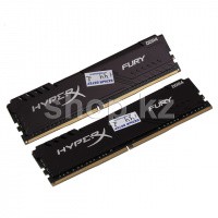 DDR-4 DIMM 32Gb/3200MHz PC25600 Kingston HyperX Fury, 2x16Gb Kit, Black, BOX (HX432C16FB4K2/32)