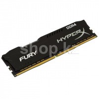 DDR-4 DIMM 8Gb/3466MHz PC27700 Kingston HyperX Fury, Black, BOX