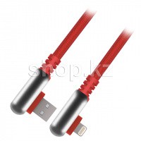 Lightning Rombica Digital Electron I, 1.2m, Red интерфейс кабелі