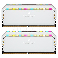 DDR-5 DIMM 64 GB 5200 MHz Corsair Dominator Platinum RGB, 2x 32 GB Kit, White, BOX (CMT64GX5M2B5200C40W)