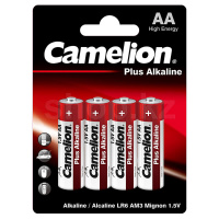Camelion AA Plus Alkaline LR6-BP4, 1.5V (4 дана) батареясы