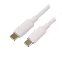 USB Type-C - Type-C Baseus Foamed Silicone Pro Magnetic CB000179, 1m, White интерфейс кабелі