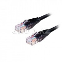Patch cord RJ-45 6 cat SHIP, 3m, OEM, Black