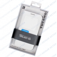 Чехол для Samsung Galaxy S5 Tucano Libro, White