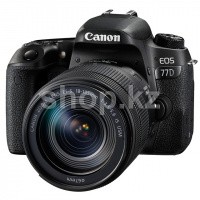Фотоаппарат Canon EOS-77D Kit, 18-135mm IS USM, Black