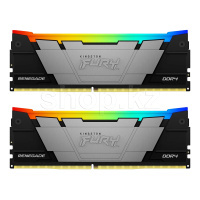 DDR-4 DIMM 16 GB 3600 MHz Kingston Fury Renegade RGB, 2x 8 GB Kit, BOX (KF436C16RB2AK2/16)