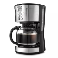 Kitfort KT-731, Black-Steel кофеқайнатқышы (SN:2301500683)