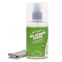 Чистящий набор Delux Gel Screen Clean, гель 200мл + микроволокно