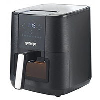 Аэрофритюрница Gorenje AF1350DWB, Black