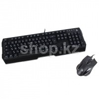 A4Tech Bloody Q1300, Black, USB пернетақтасы + тінтуір