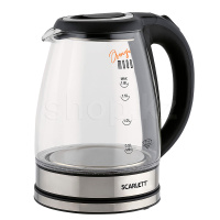 Чайник Scarlett SC-EK27G36, Black-Steel