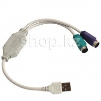 Адаптер USB to PS/2, Deluxe DLA-2P