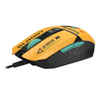 A4Tech Bloody W63 Max Renegade, Yellow Sunset, USB тінтуірі