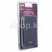 Мобильный аккумулятор 3Cott 3C-PB-100TC, Black