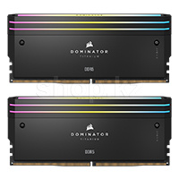 DDR-5 DIMM 32 GB 7200 MHz Corsair Dominator Titanium RGB, 2x 16 GB Kit, Black, BOX (CMP32GX5M2X7200C34)