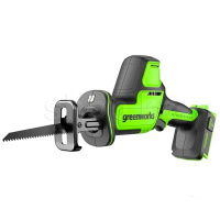 Пила сабельная аккумуляторная Greenworks GPT-CRS-25, без аккумулятора и ЗУ