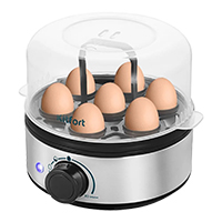 Яйцеварка Kitfort КТ-9802, Steel-Black