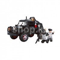 Конструктор игровой Ausini, Спецназ: Особый отряд спецназа на джипе